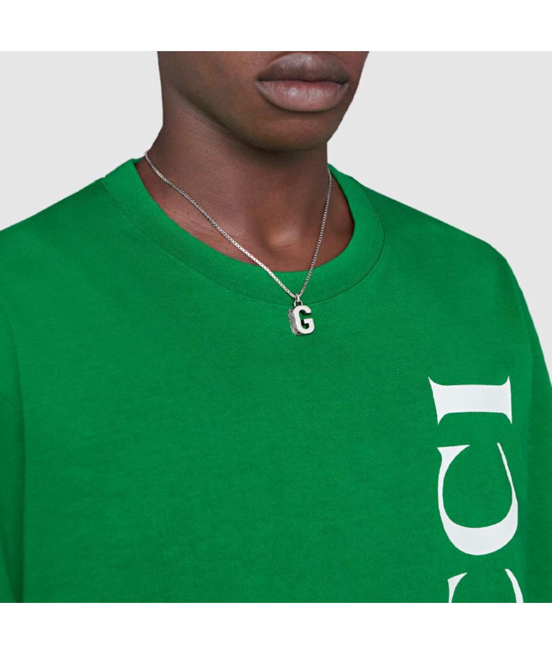 GUCCI Серебряная серебряная подвеска, фото 5