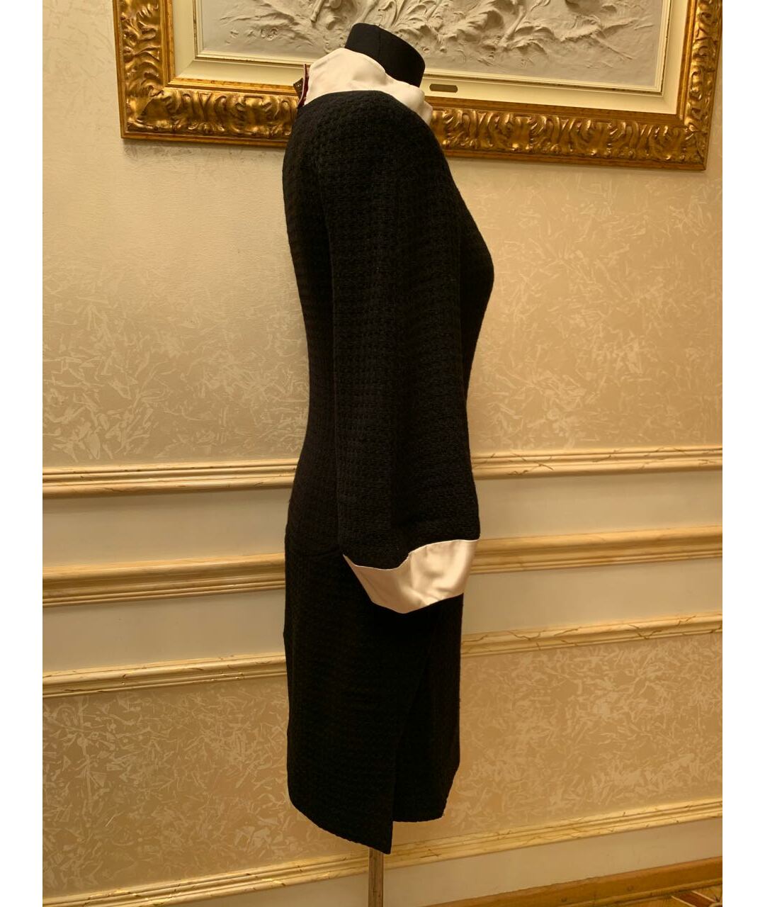 CHANEL Черное повседневное платье, фото 3