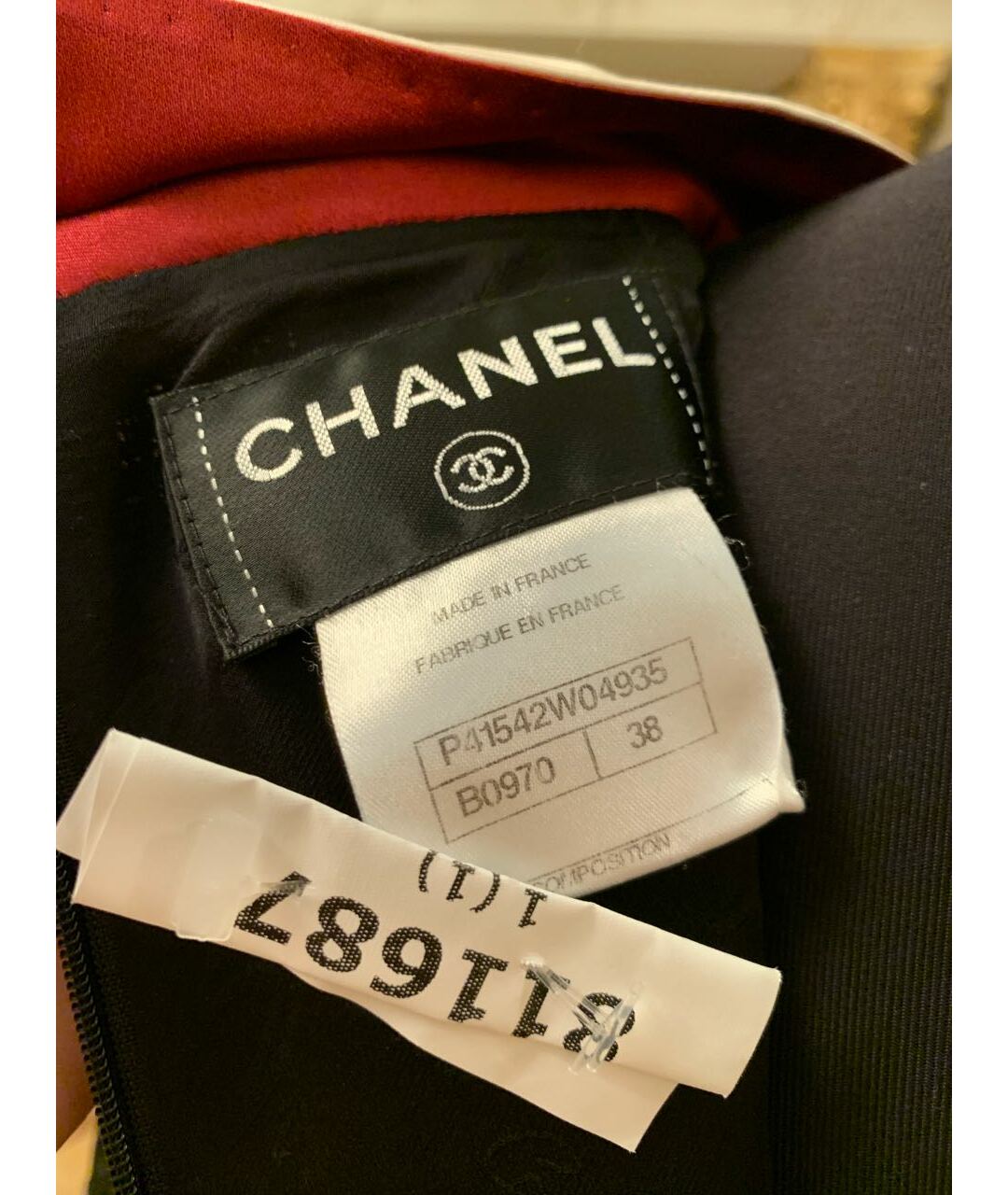 CHANEL Черное повседневное платье, фото 7