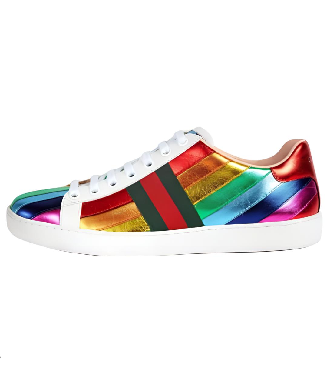 GUCCI Мульти кеды, фото 2