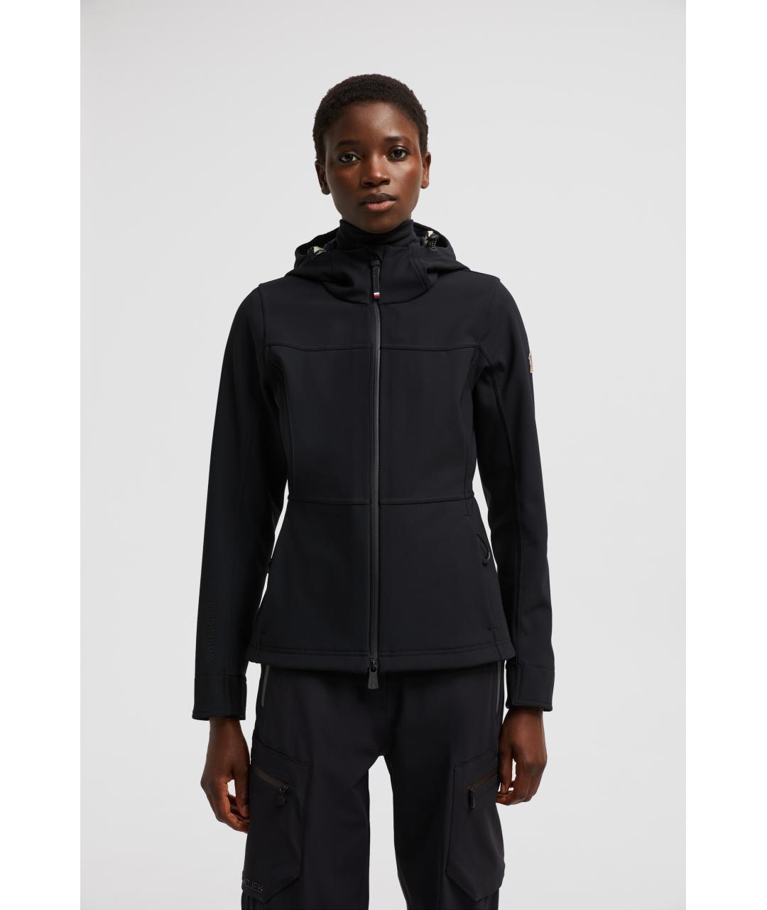 MONCLER GRENOBLE Черная спортивная куртка, фото 3