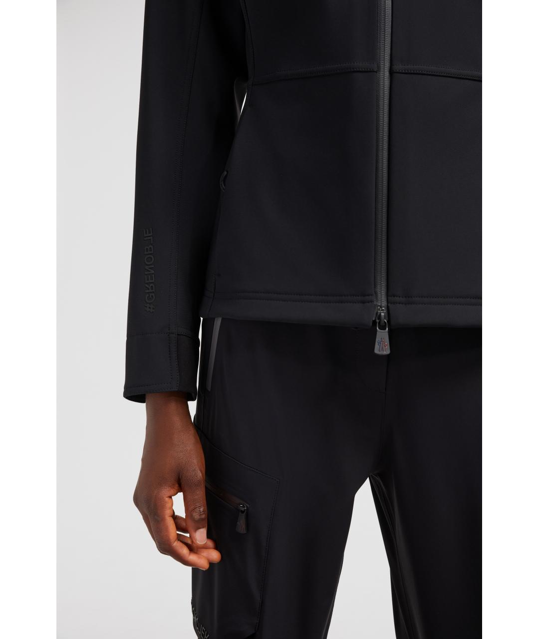 MONCLER GRENOBLE Черная спортивная куртка, фото 6