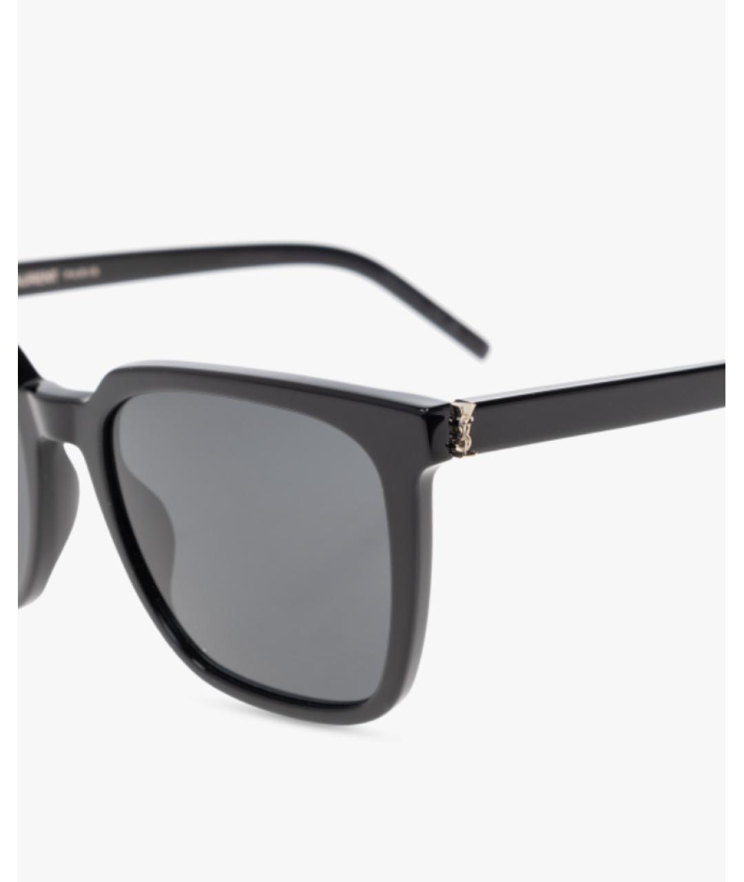 SAINT LAURENT Черные солнцезащитные очки, фото 2