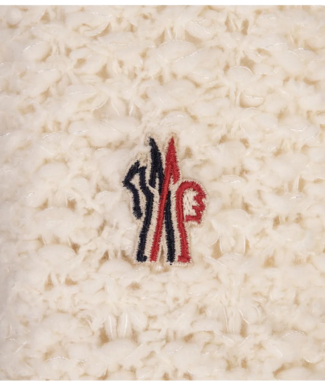 MONCLER Бежевая шерстяная куртка, фото 4