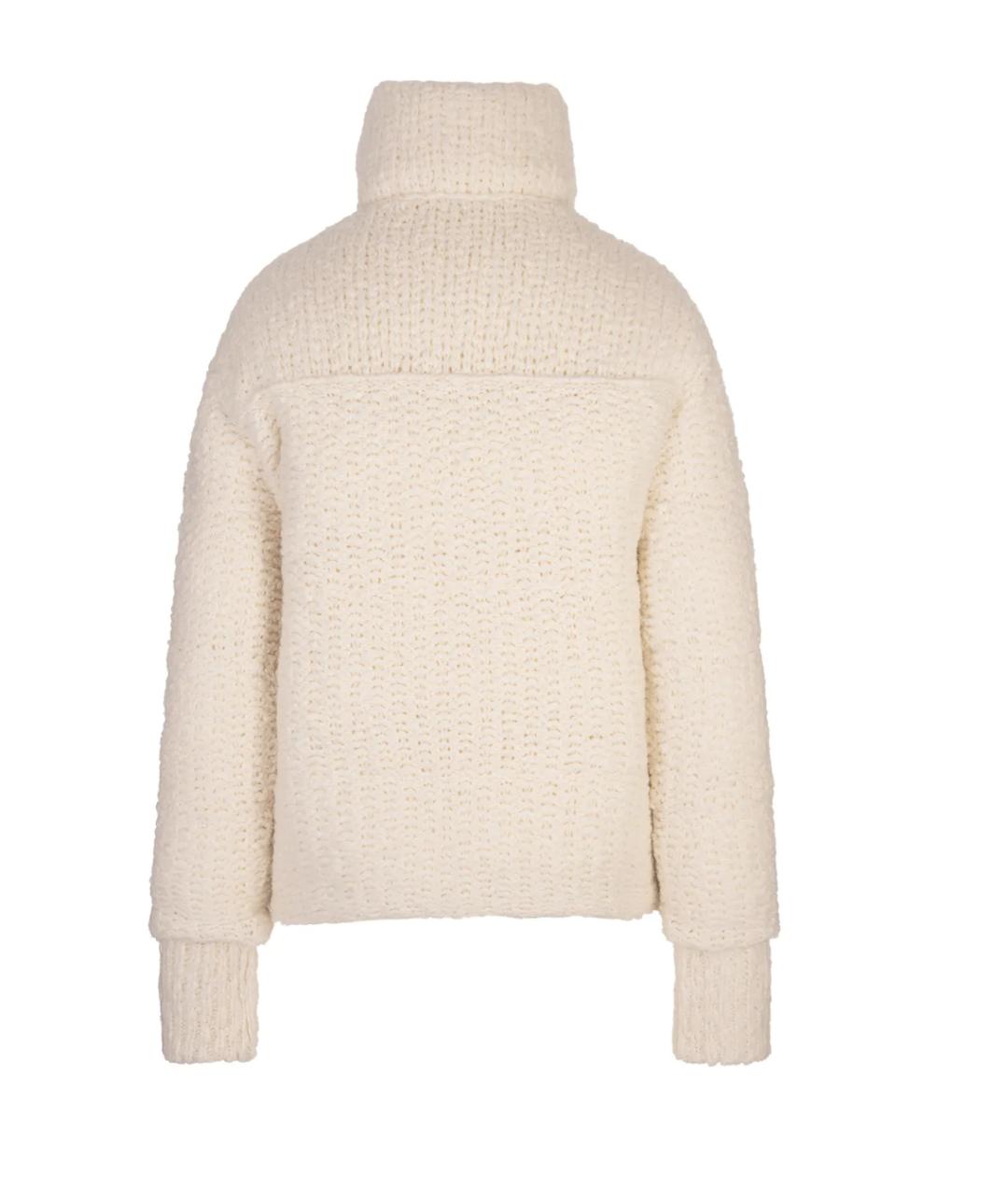 MONCLER Бежевая шерстяная куртка, фото 2