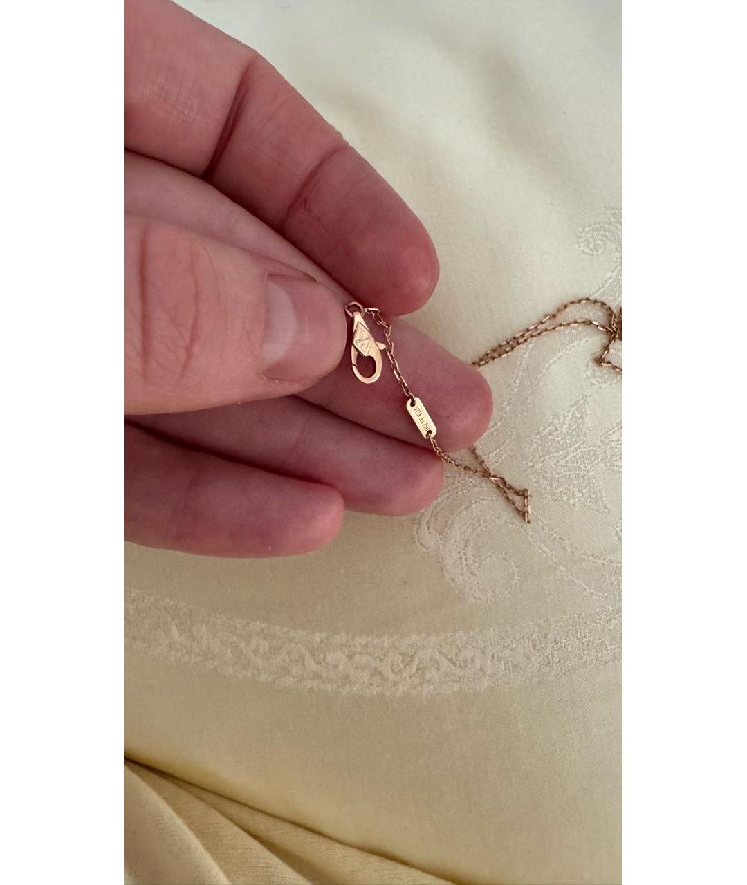 VAN CLEEF & ARPELS Красная подвеска из розового золота, фото 3