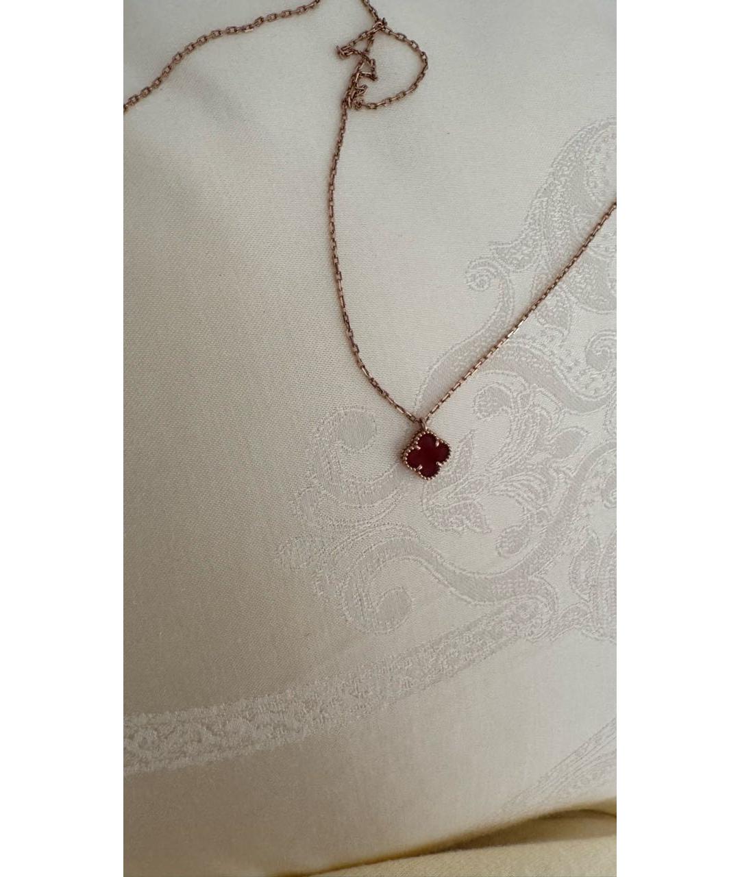 VAN CLEEF & ARPELS Красная подвеска из розового золота, фото 6