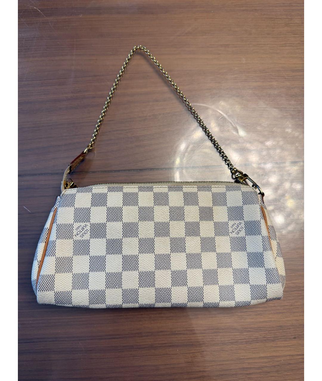 LOUIS VUITTON Бежевая сумка с короткими ручками, фото 2