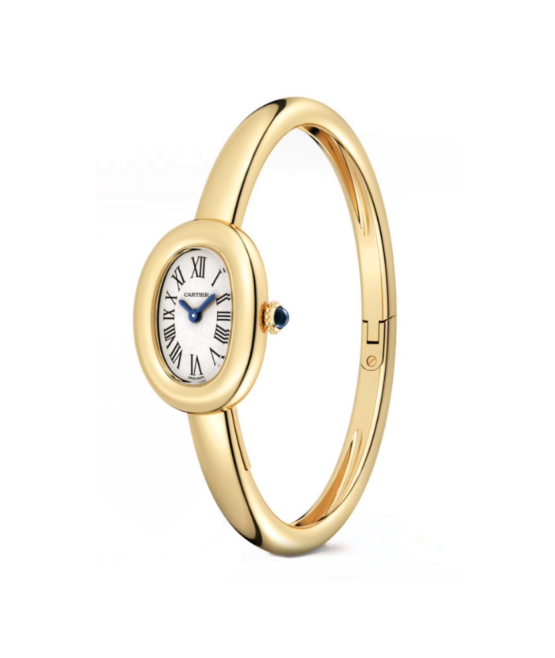 CARTIER Золотые часы из желтого золота, фото 2