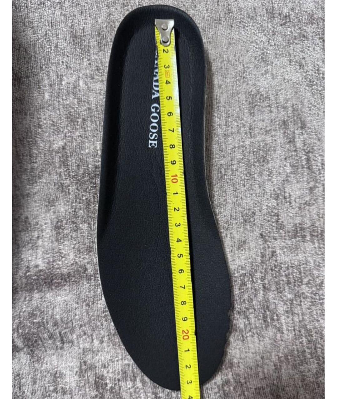 CANADA GOOSE Черные кожаные ботинки, фото 8