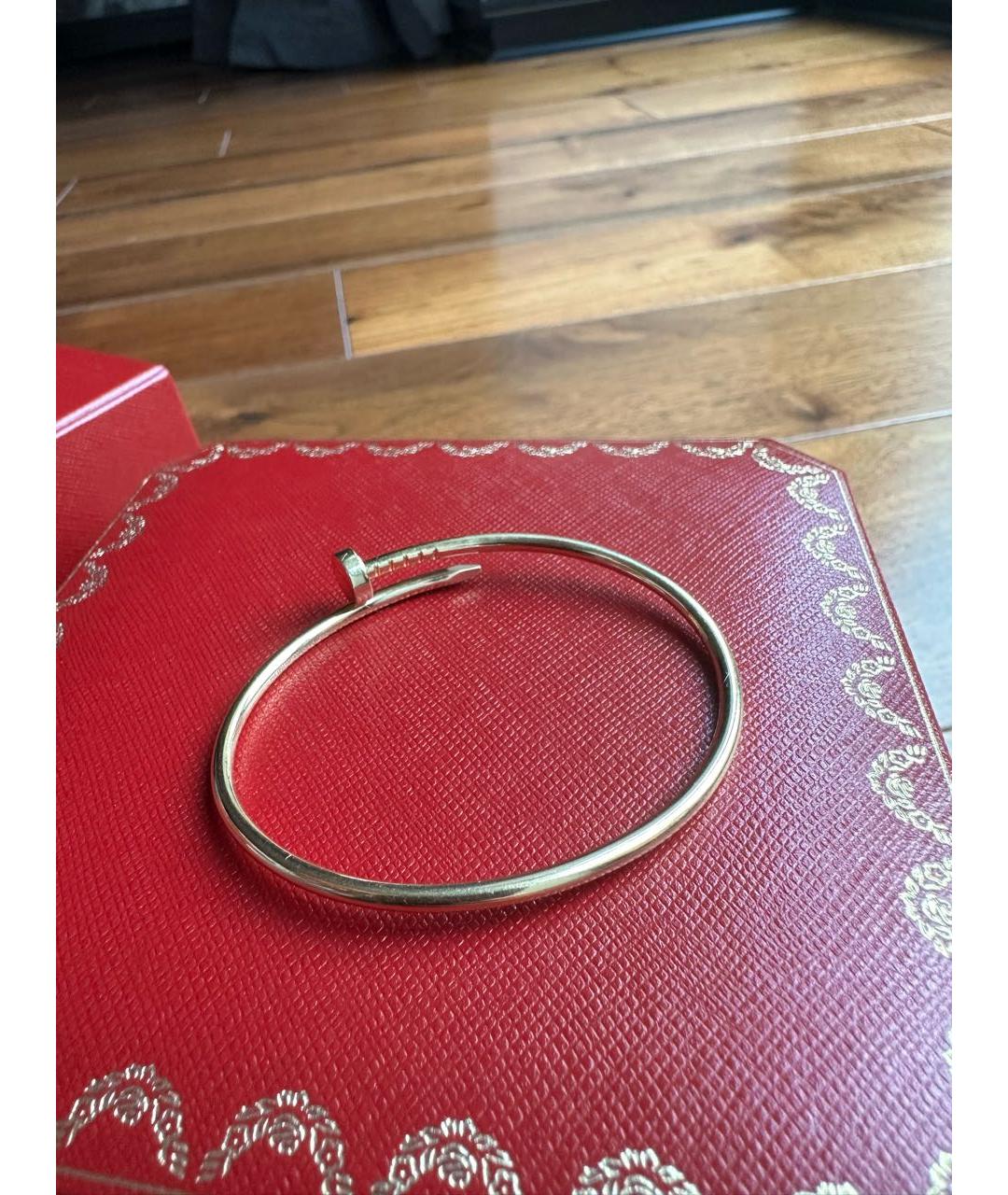 CARTIER Желтый браслет из желтого золота, фото 4