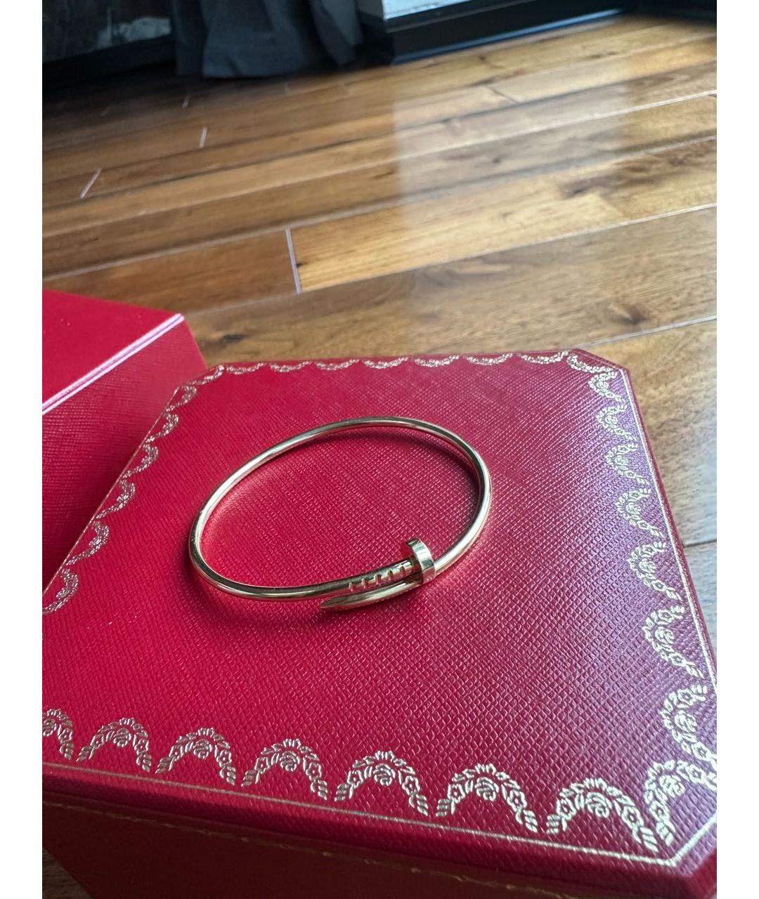 CARTIER Желтый браслет из желтого золота, фото 3