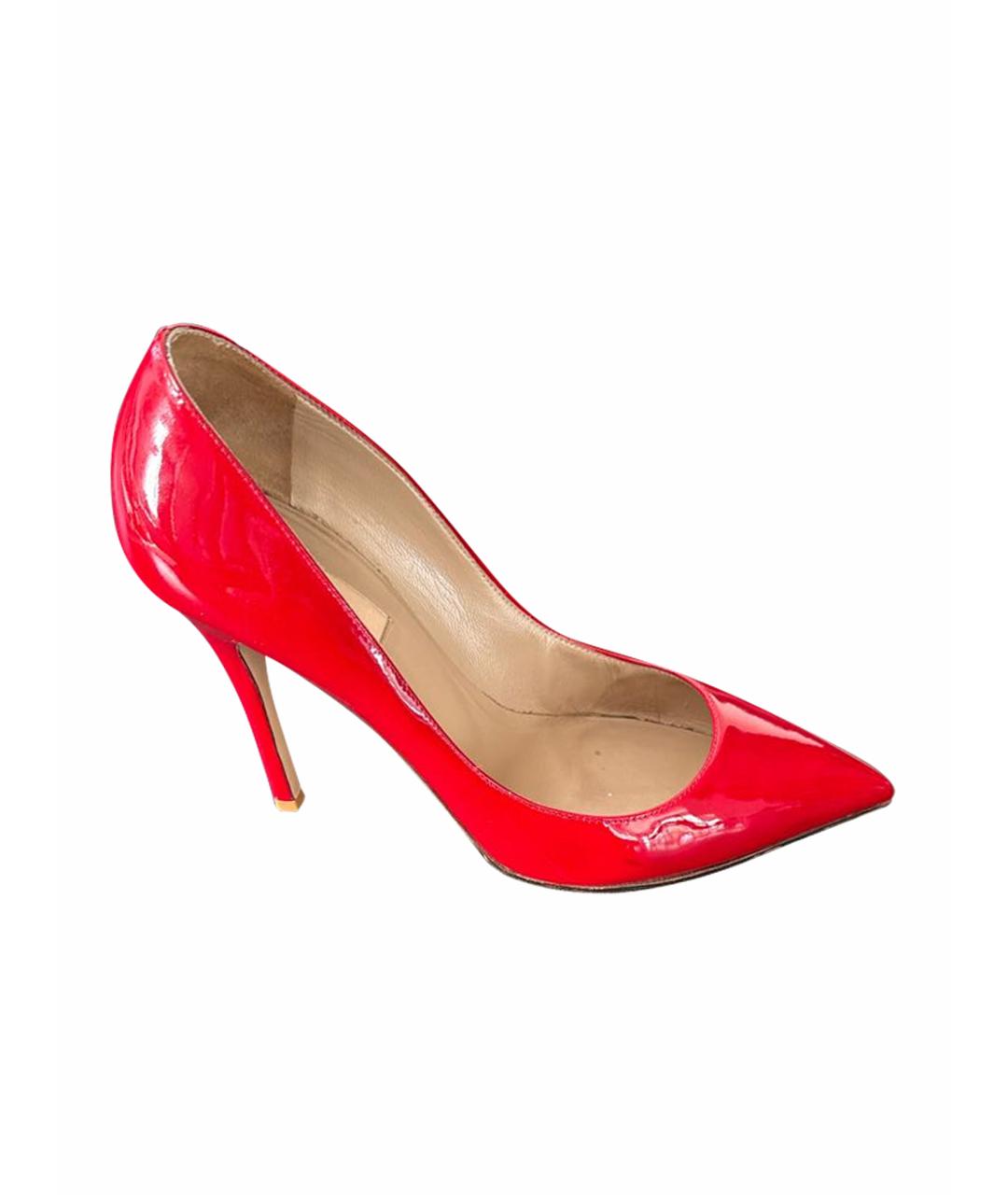 VALENTINO Красные туфли из лакированной кожи, фото 1
