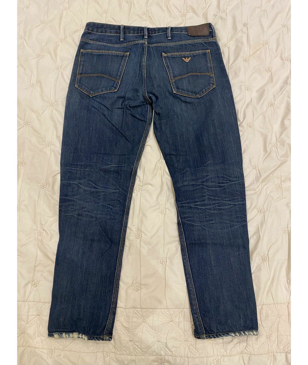 ARMANI JEANS Хлопковые джинсы, фото 2