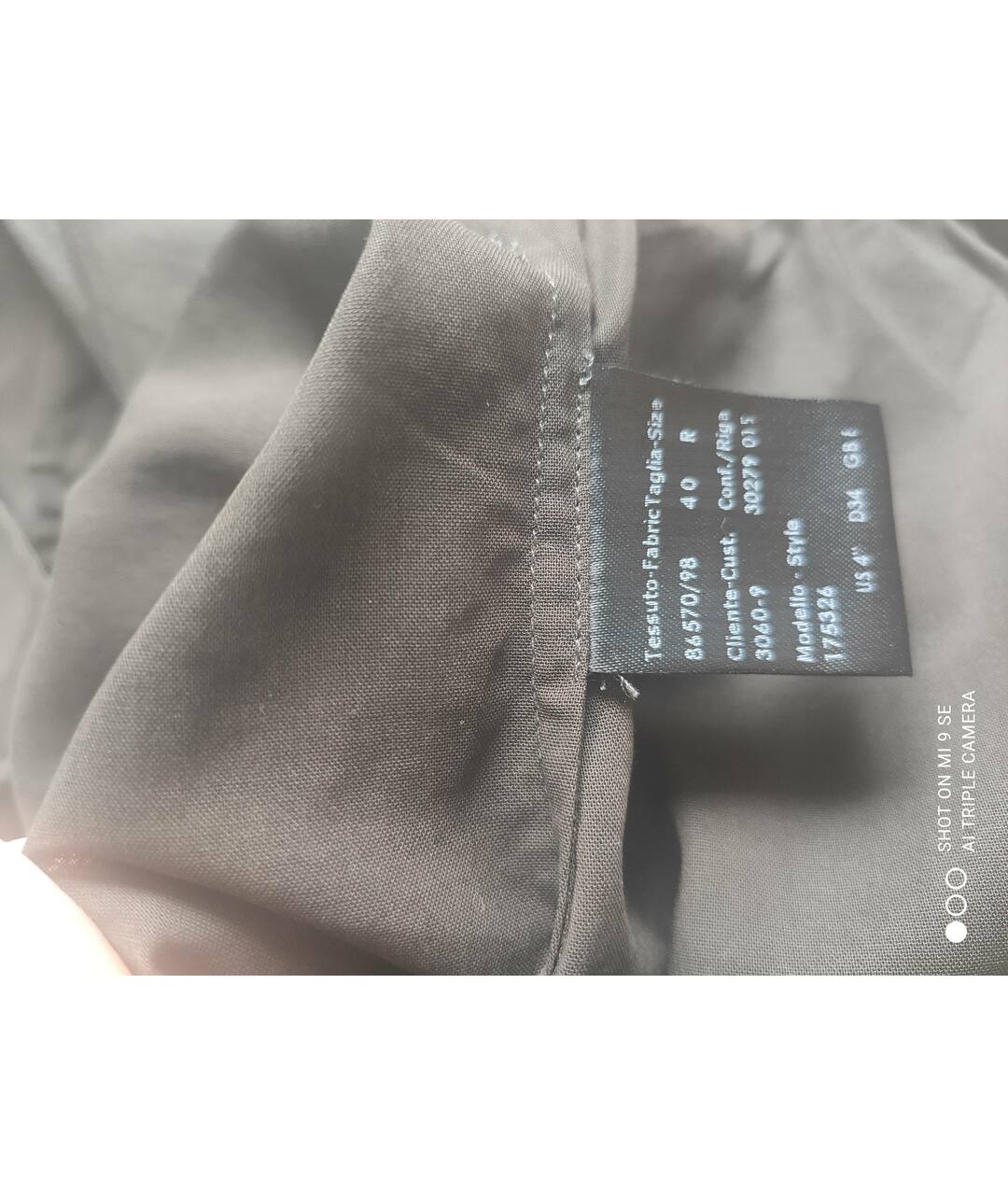BRIONI Коричневая хлопковая рубашка, фото 5