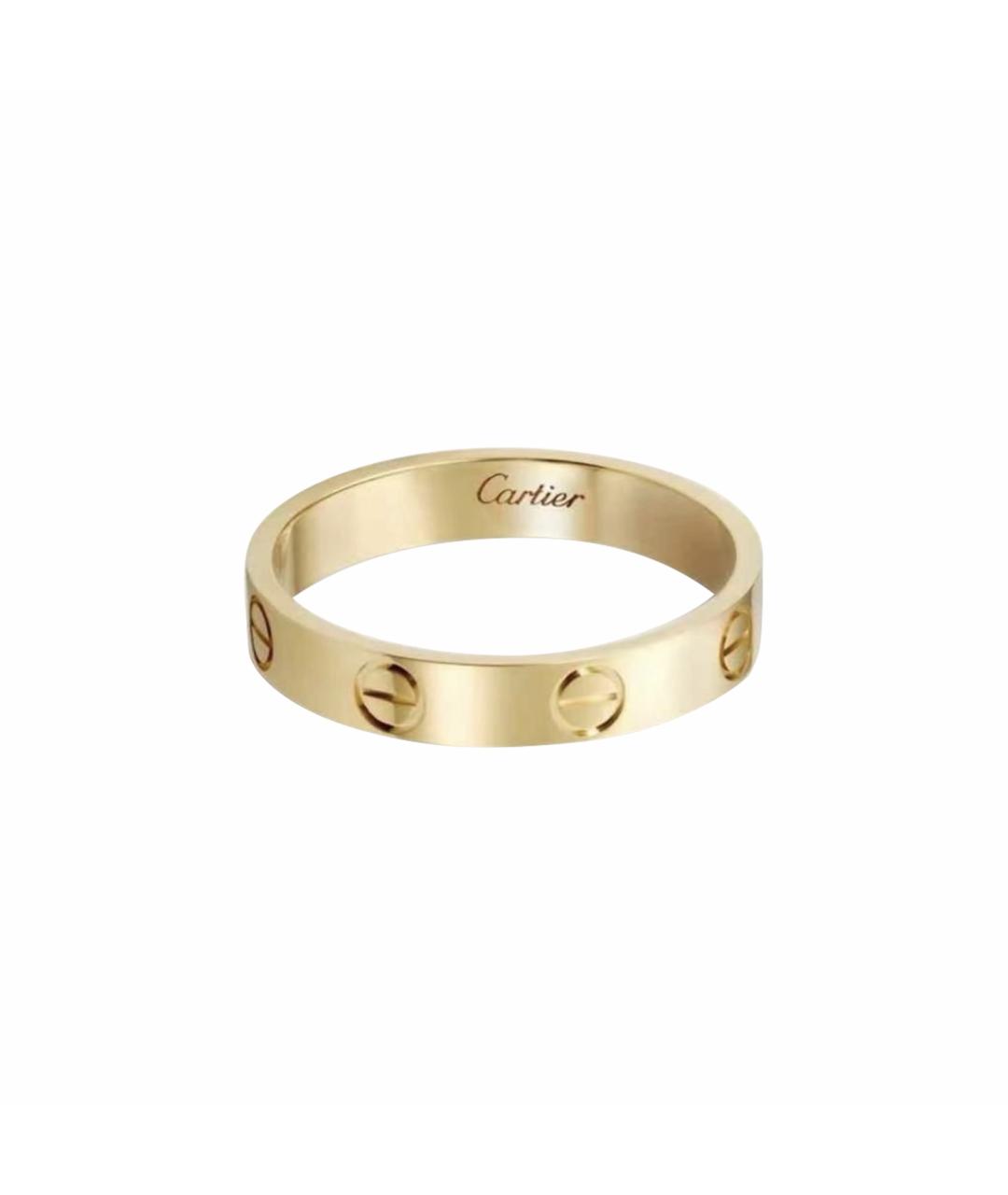 CARTIER Желтое кольцо из желтого золота, фото 1