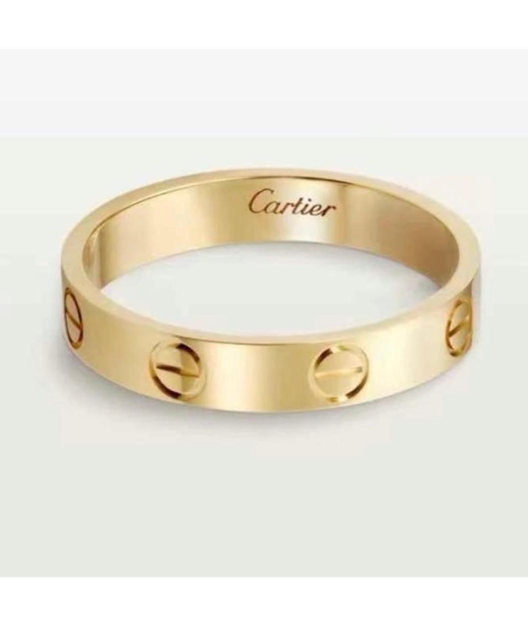 CARTIER Желтое кольцо из желтого золота, фото 7