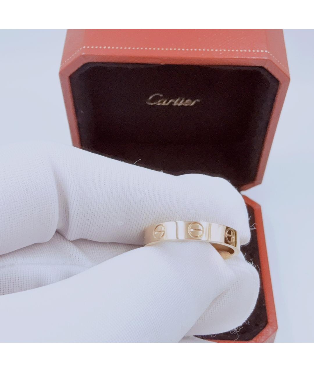 CARTIER Желтое кольцо из желтого золота, фото 2