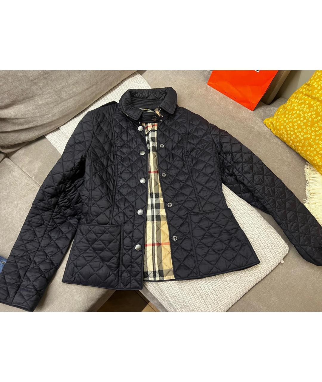 BURBERRY Темно-синяя куртка, фото 3