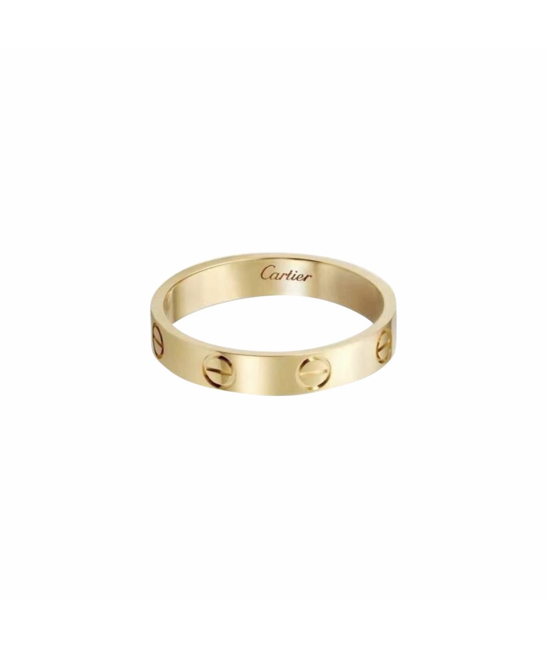 CARTIER Желтое кольцо из желтого золота, фото 1