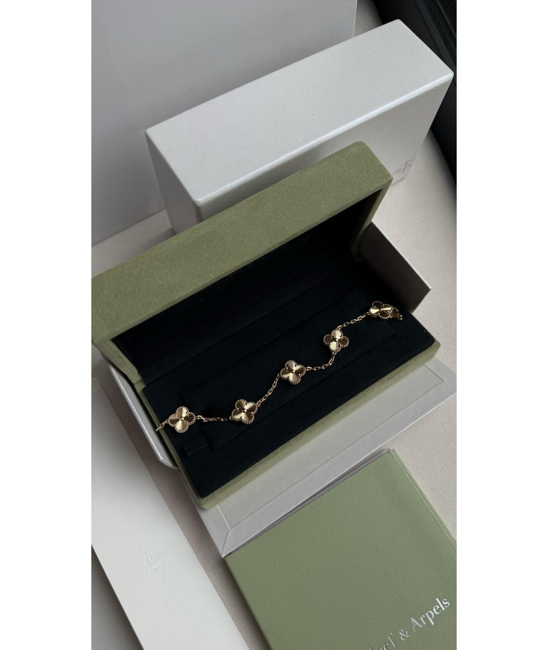 VAN CLEEF & ARPELS Золотой браслет из желтого золота, фото 2