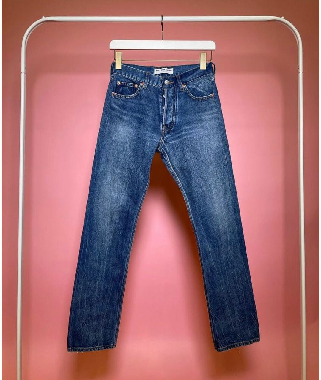 BALENCIAGA Прямые джинсы, фото 2