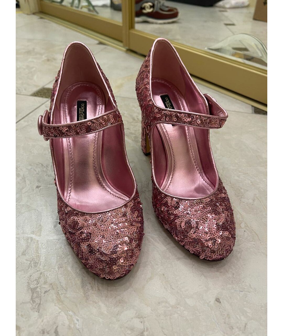 DOLCE&GABBANA Розовые туфли, фото 2