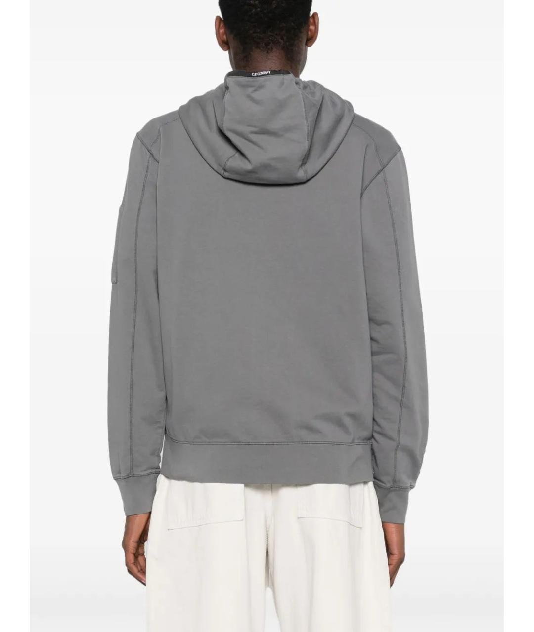 CP COMPANY Серый хлопковый джемпер / свитер, фото 4