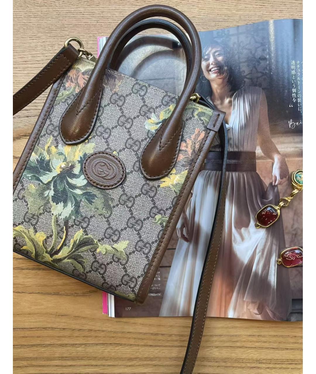 GUCCI Сумка с короткими ручками, фото 3