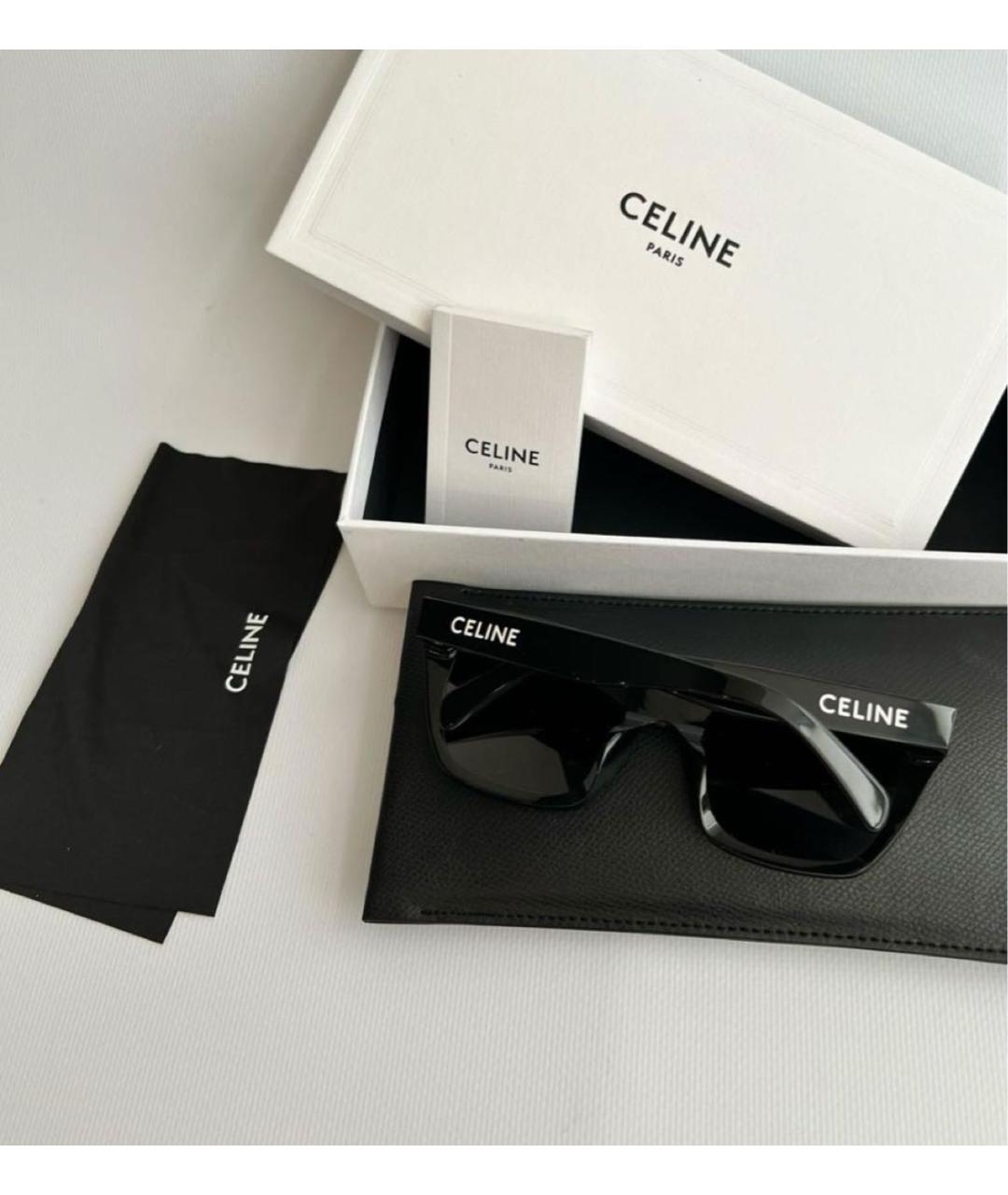 CELINE Черные солнцезащитные очки, фото 4