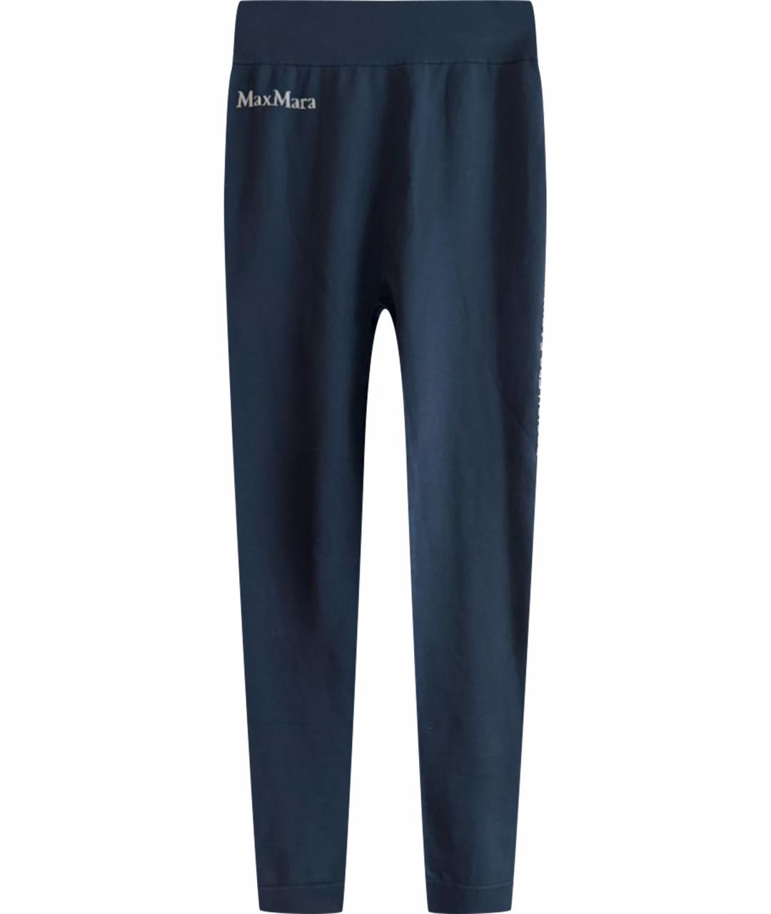 MAX MARA Темно-синие спортивные брюки и шорты, фото 1