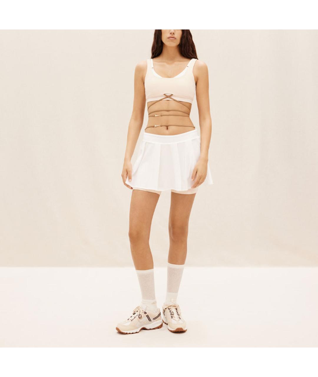 JACQUEMUS Бежевая майка, фото 3