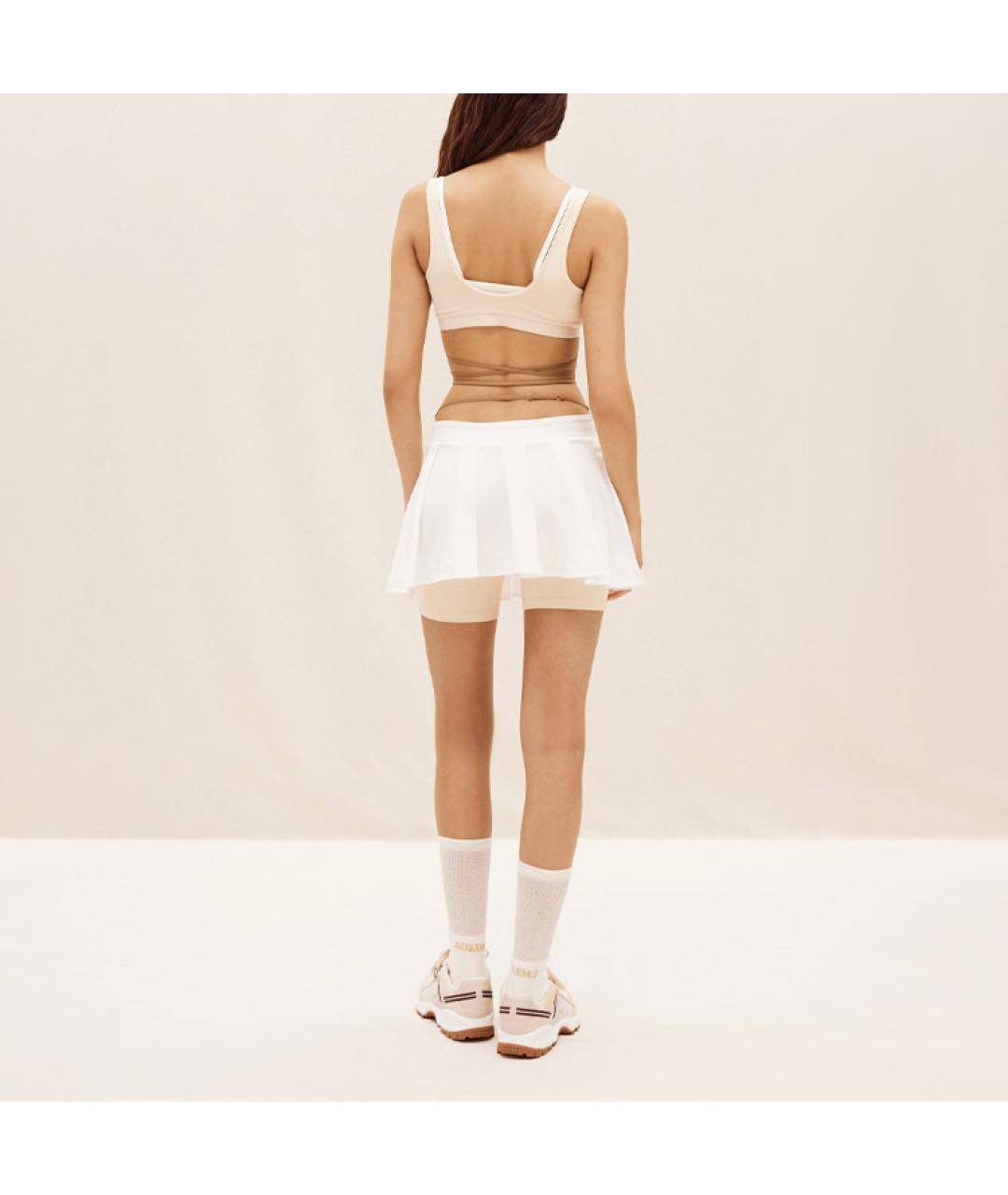 JACQUEMUS Бежевая майка, фото 4