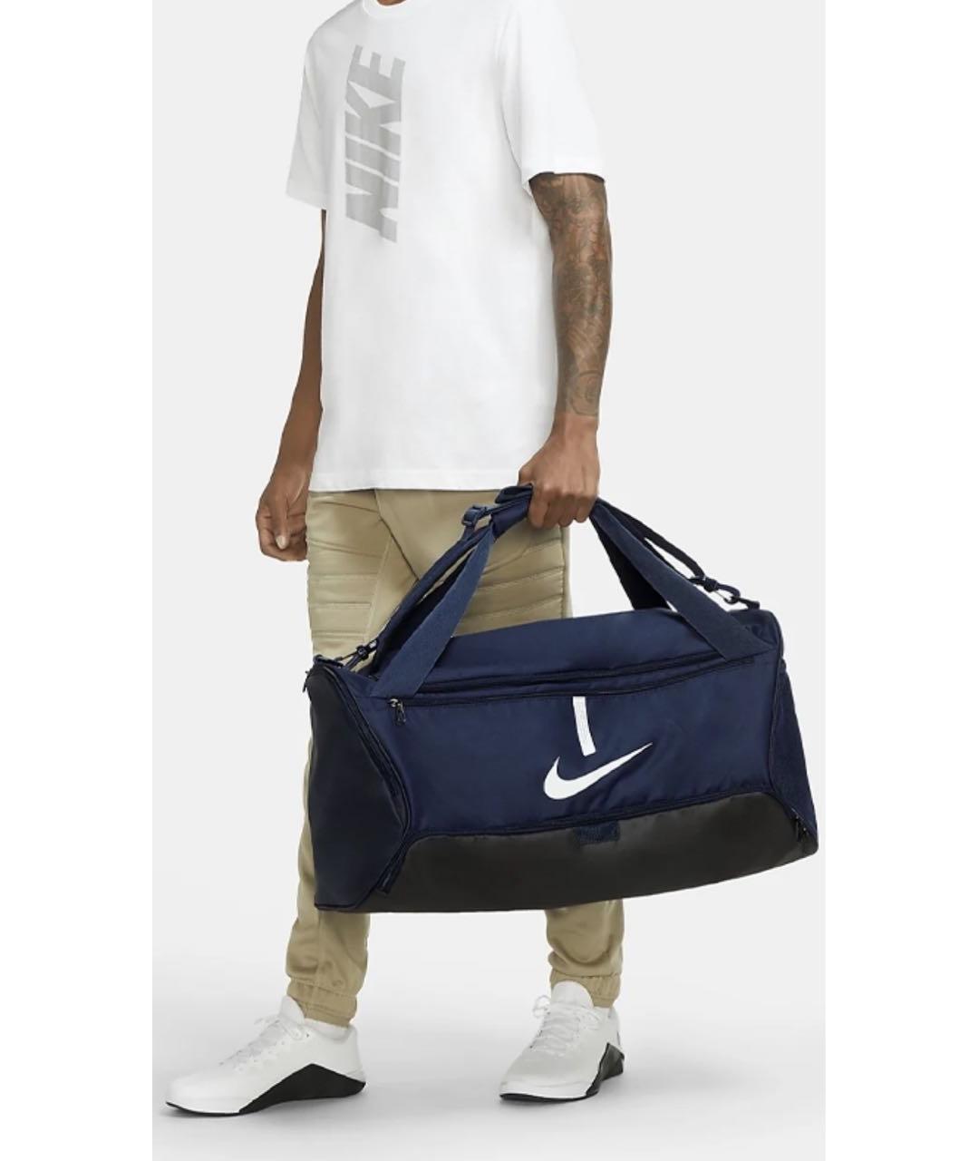NIKE Темно-синяя дорожная/спортивная сумка, фото 7
