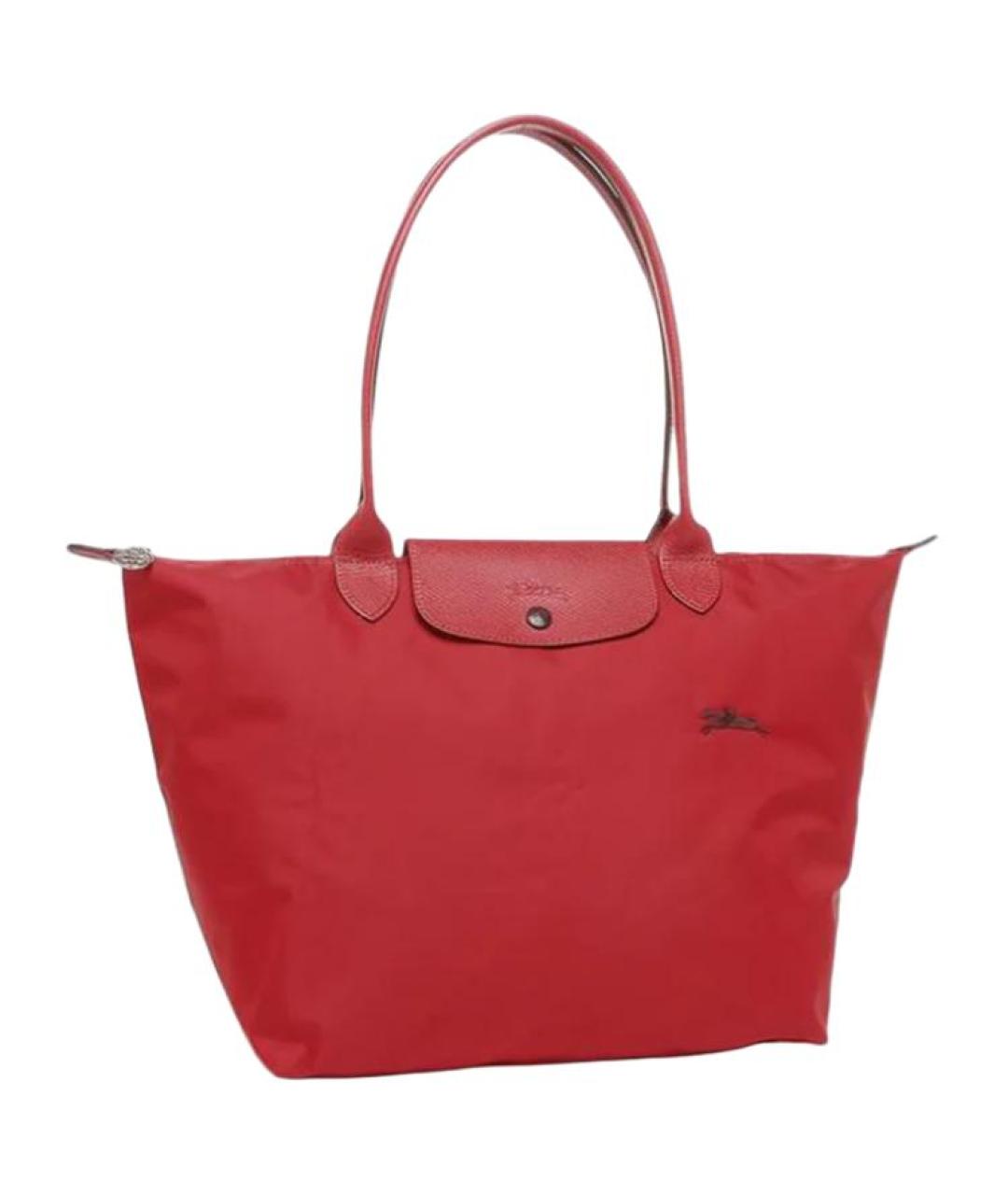 LONGCHAMP Красная сумка тоут, фото 2