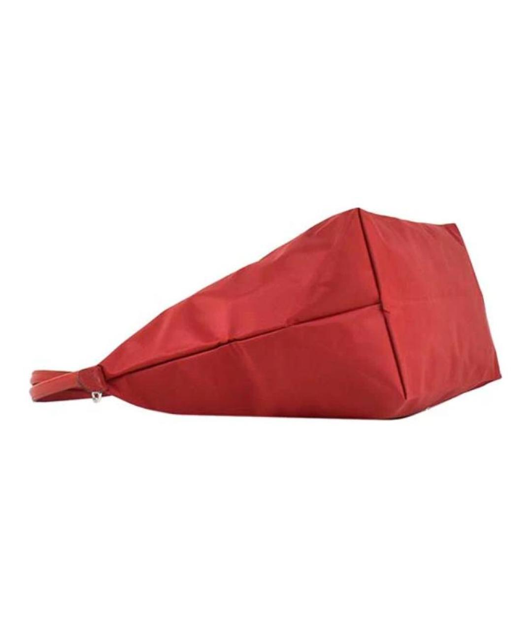 LONGCHAMP Красная сумка тоут, фото 4