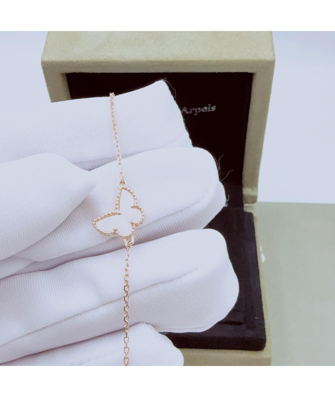 VAN CLEEF & ARPELS Белый браслет из желтого золота, фото 3