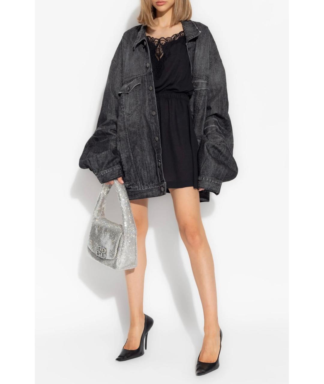 BALENCIAGA Черная куртка, фото 3