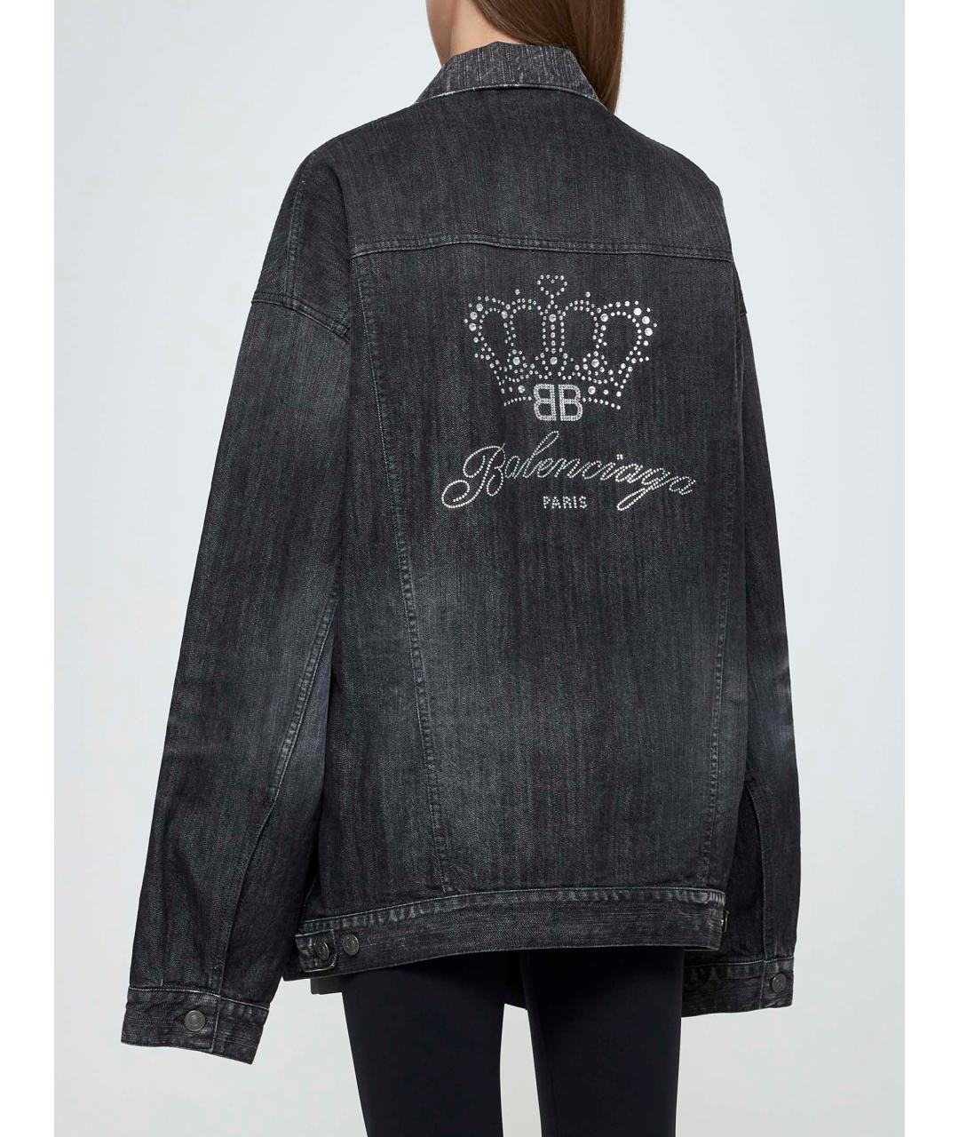 BALENCIAGA Черная куртка, фото 7