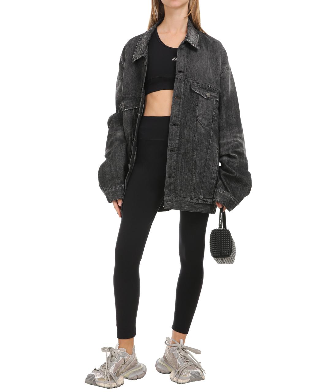 BALENCIAGA Черная куртка, фото 8