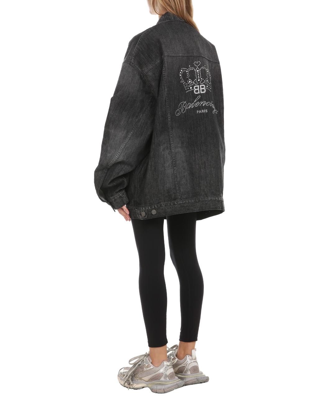 BALENCIAGA Черная куртка, фото 9