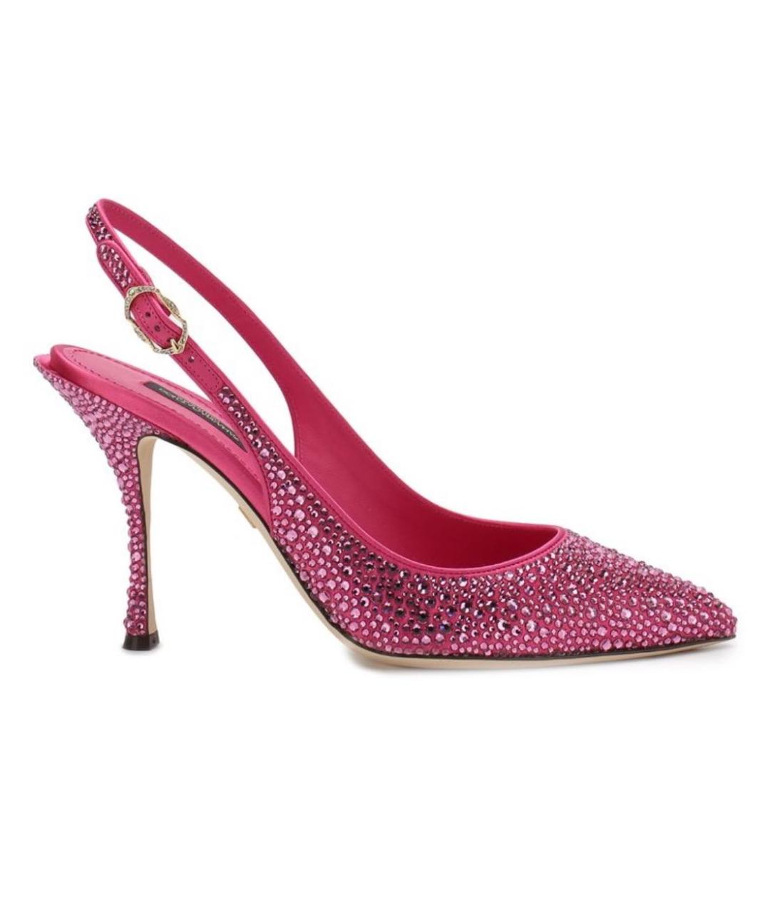 DOLCE&GABBANA Розовые туфли, фото 1