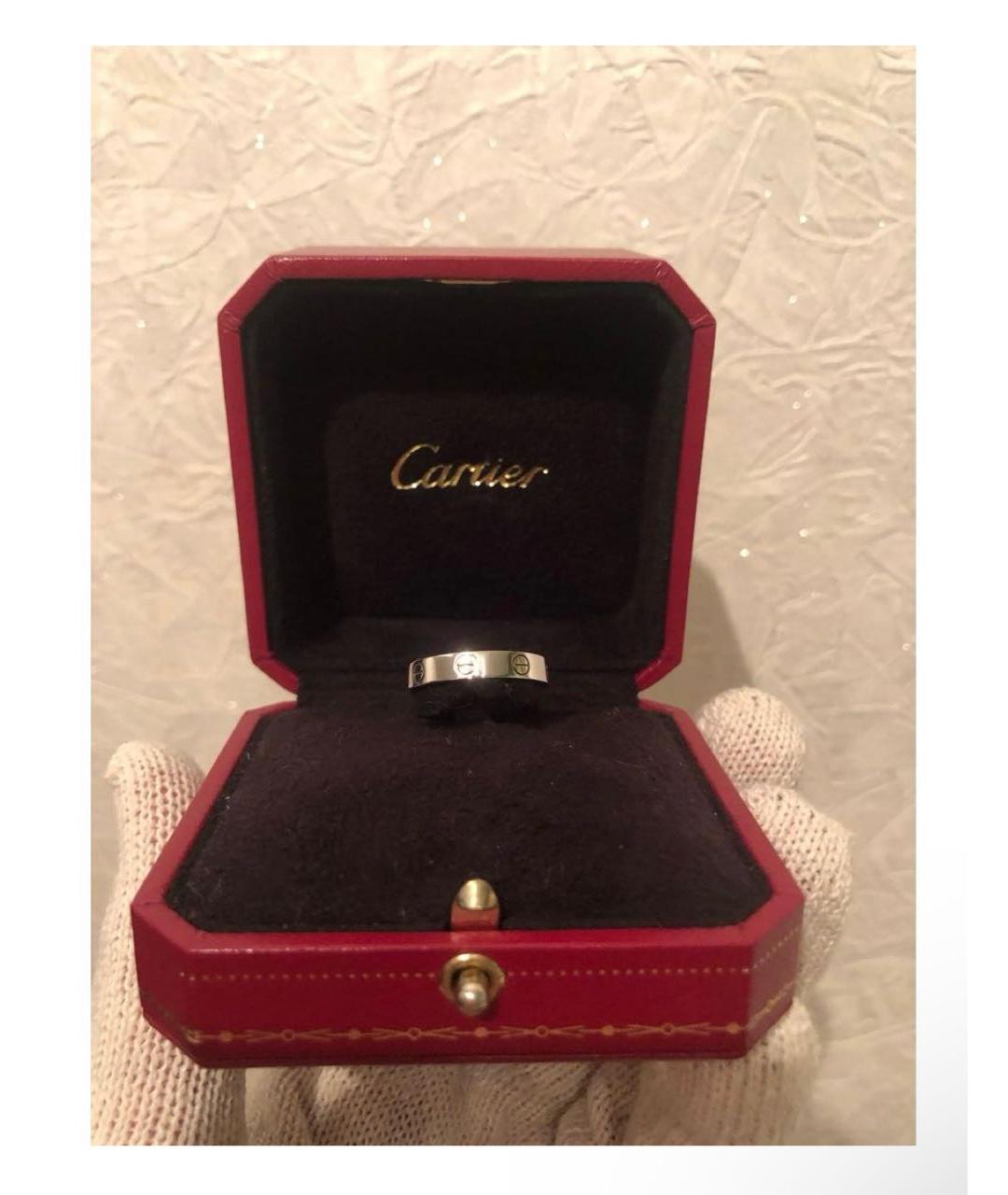 CARTIER Кольцо из белого золота, фото 5