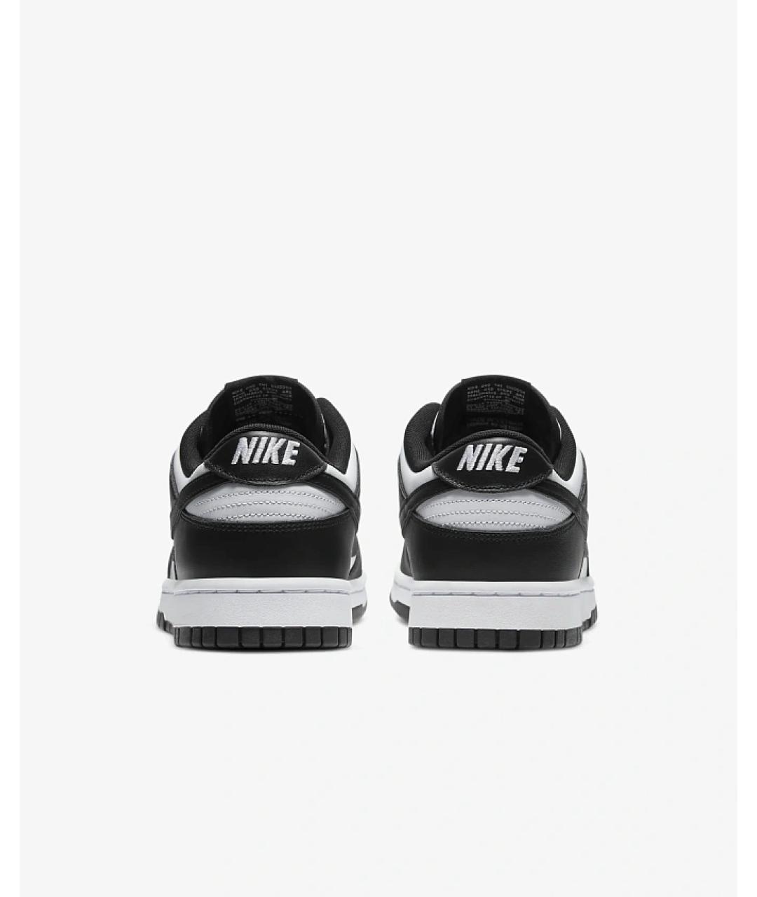 NIKE Черные кожаные кроссовки, фото 4