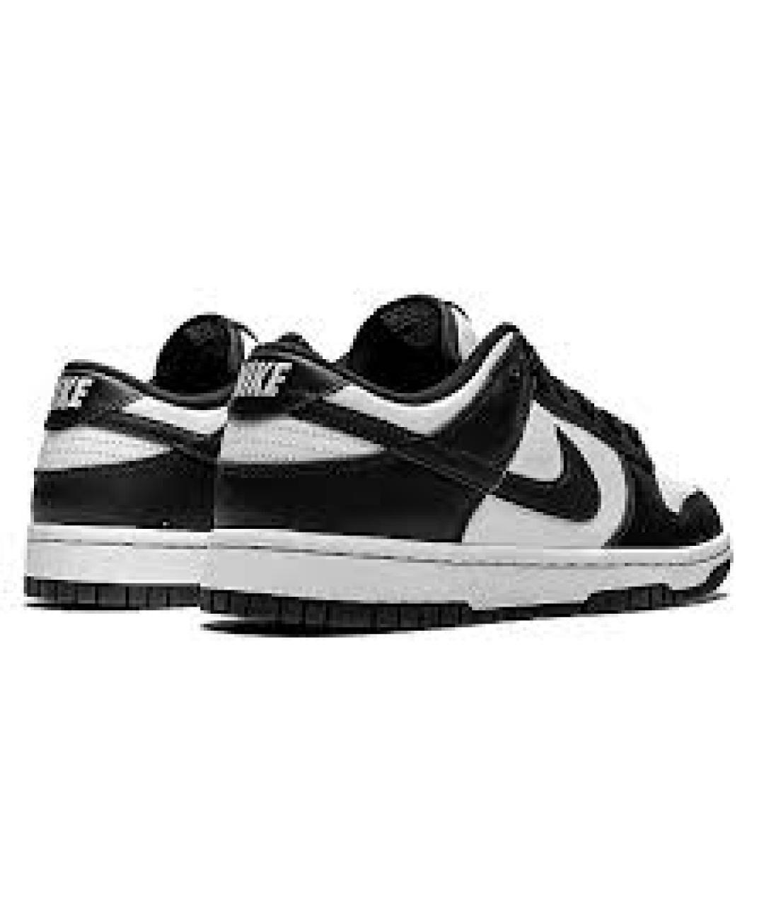 NIKE Черные кожаные кроссовки, фото 5