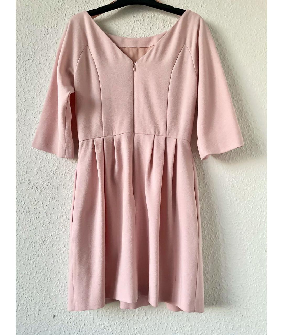 RED VALENTINO Розовое платье, фото 6
