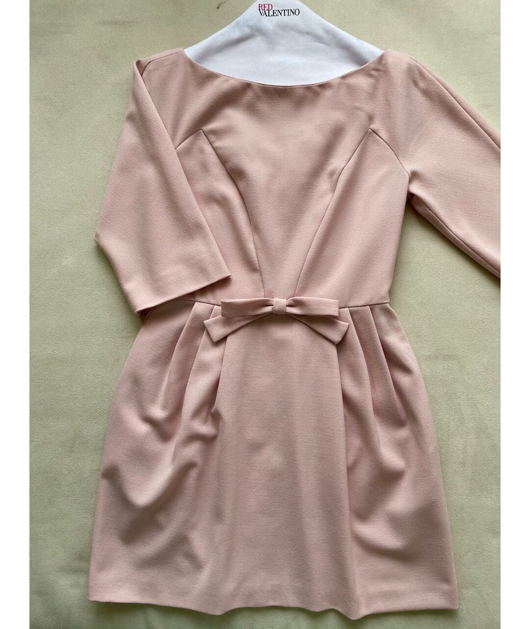 RED VALENTINO Розовое платье, фото 4
