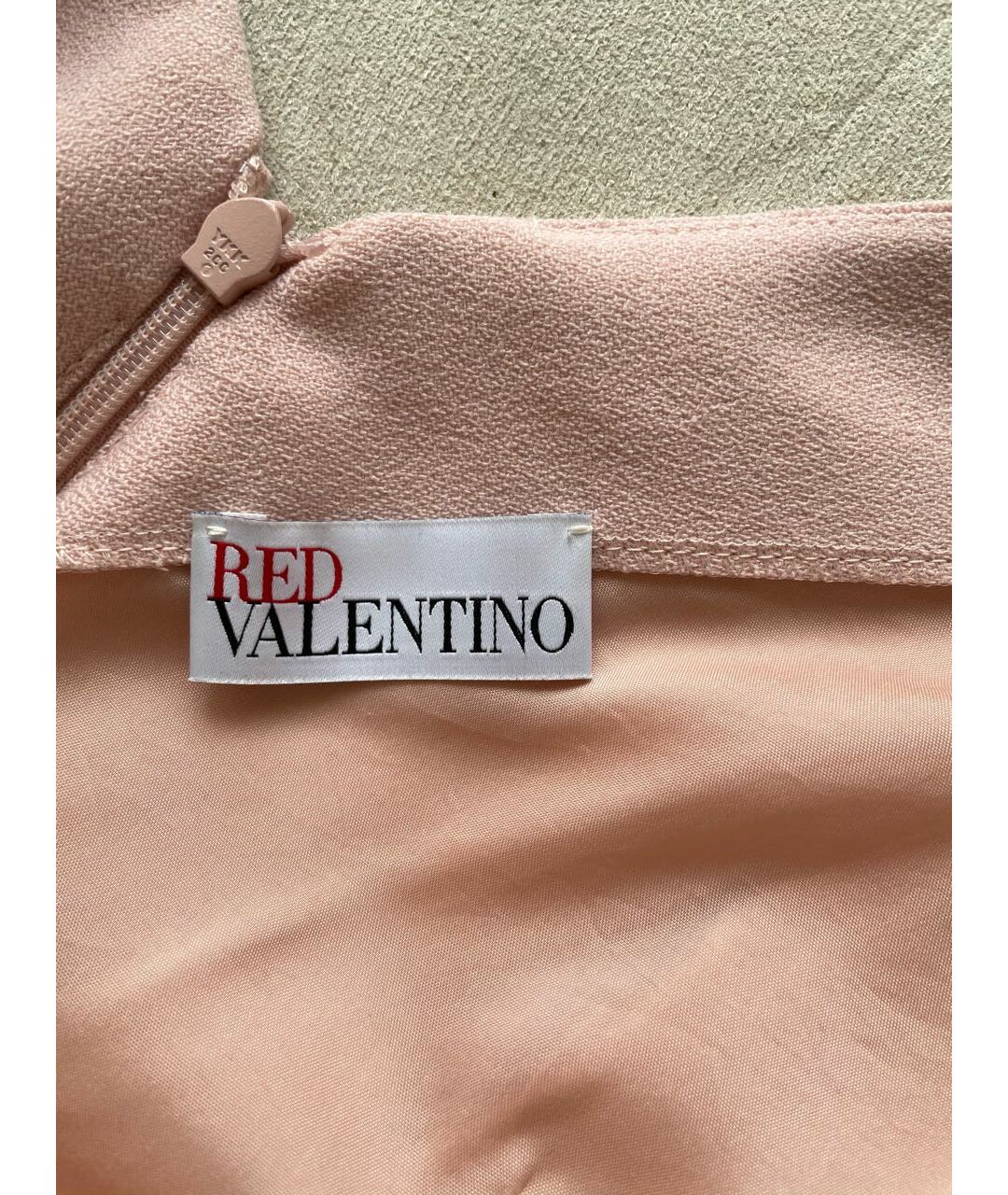 RED VALENTINO Розовое платье, фото 3