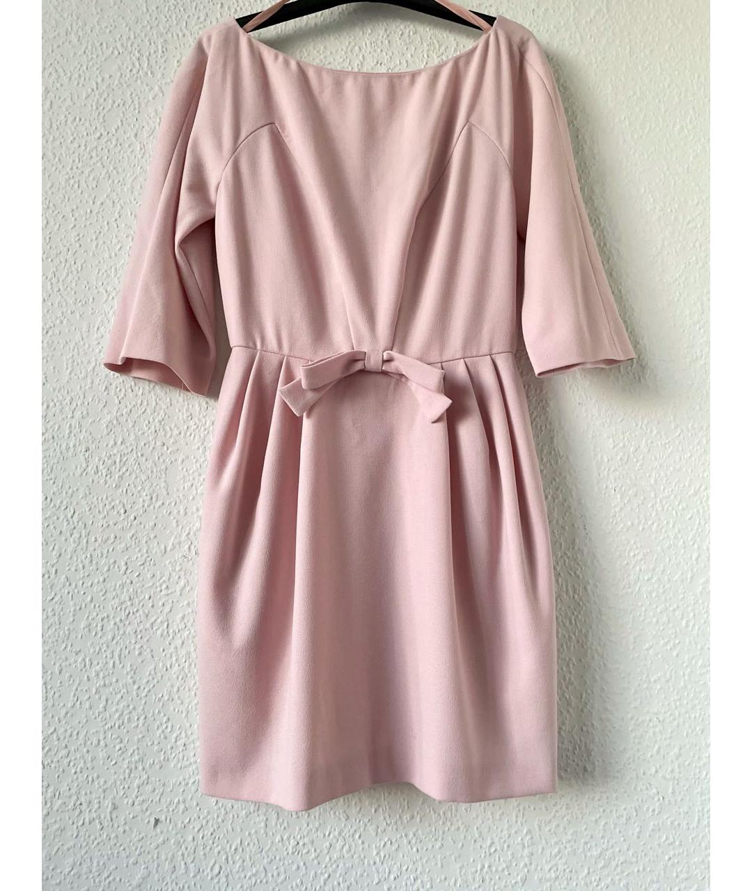 RED VALENTINO Розовое платье, фото 5