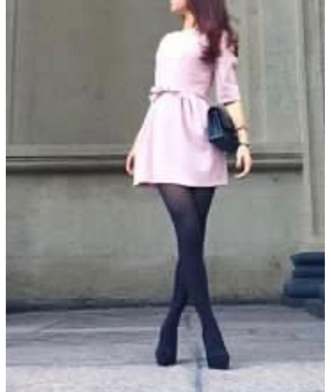 RED VALENTINO Розовое платье, фото 7